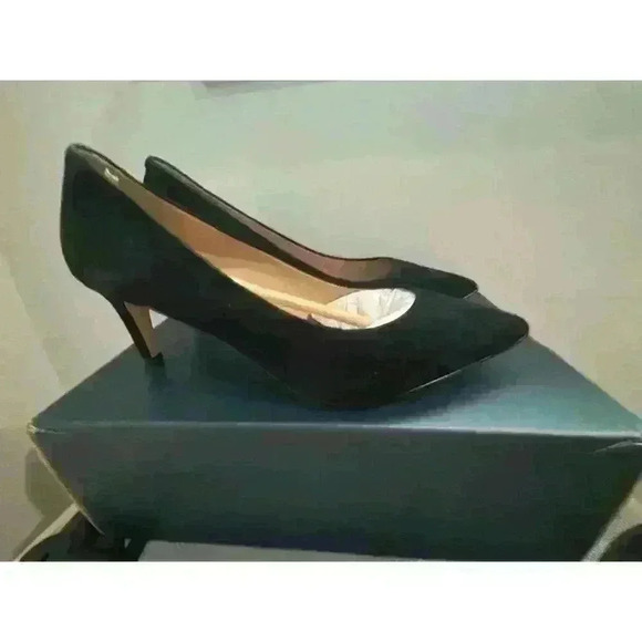 Cole Haan Women's Vandam Black Suede Pump, 65mm, Size 9, New! - Picture 3 of 8